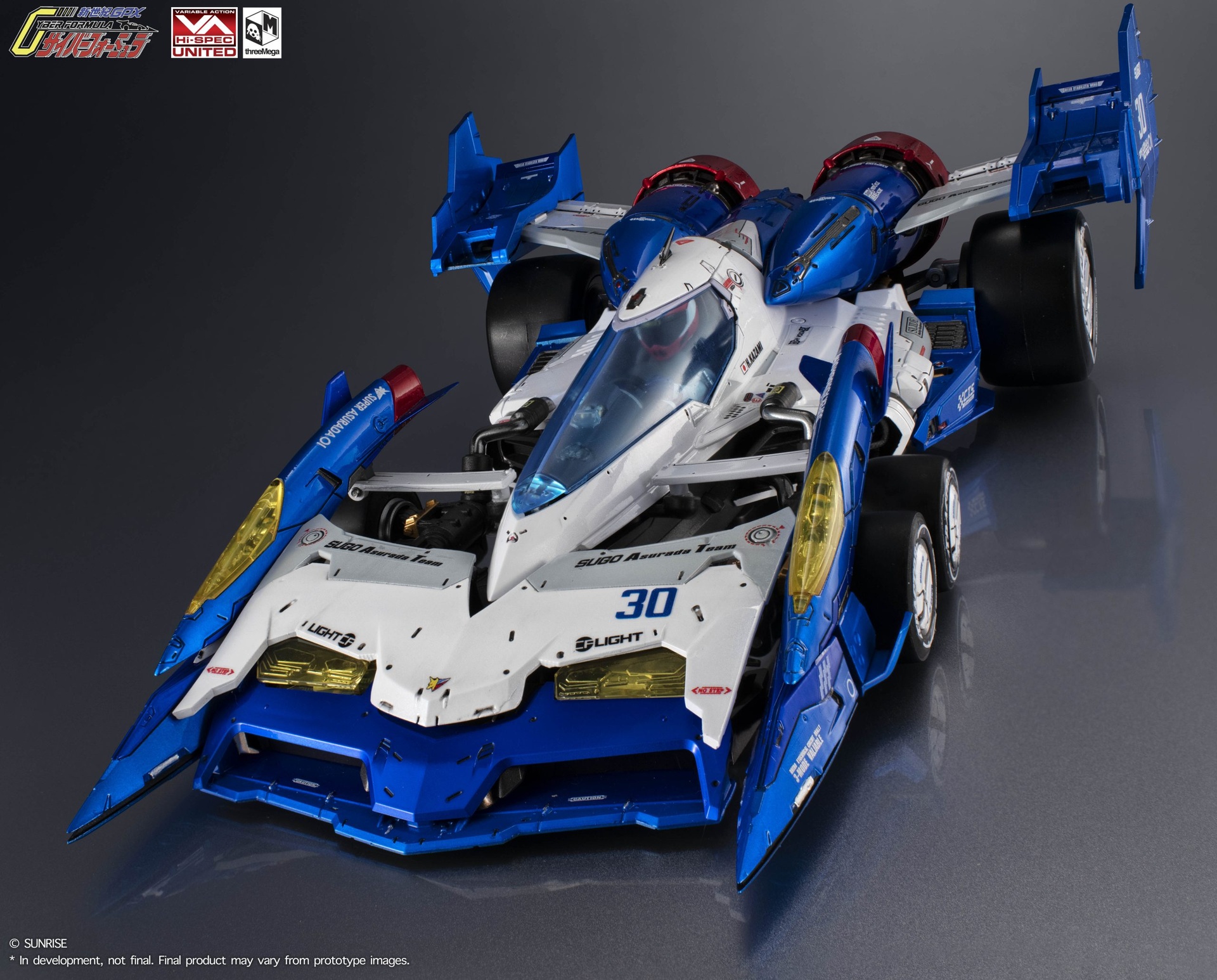 Super Asurada 01 | Cyber Formula | threezero x MegaHouse