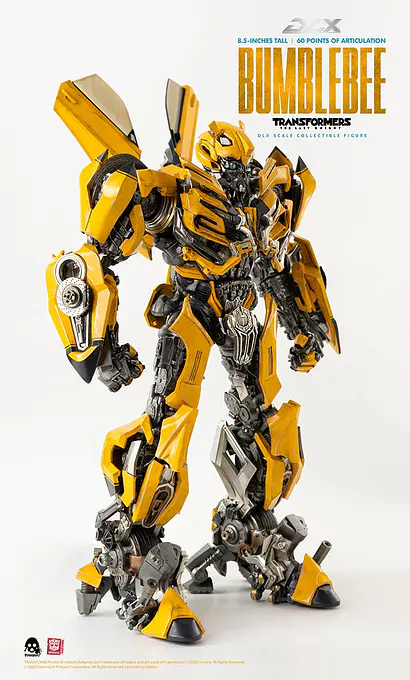 Transformers: The Last Knight DLX Bumblebee Action Figure 22 cm (2027 Reissue) | threezero photo 5