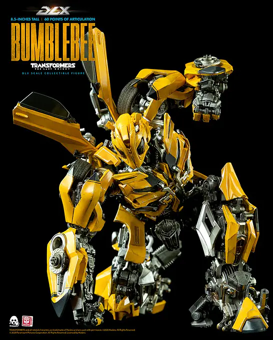 Transformers: The Last Knight DLX Bumblebee Action Figure 22 cm (2027 Reissue) | threezero photo 29