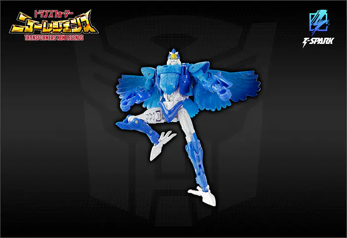 Transformers New Legends NL-09 Dark Amber Leo Prime and Blue Bolt Figure Set | Takara Tomy photo 8