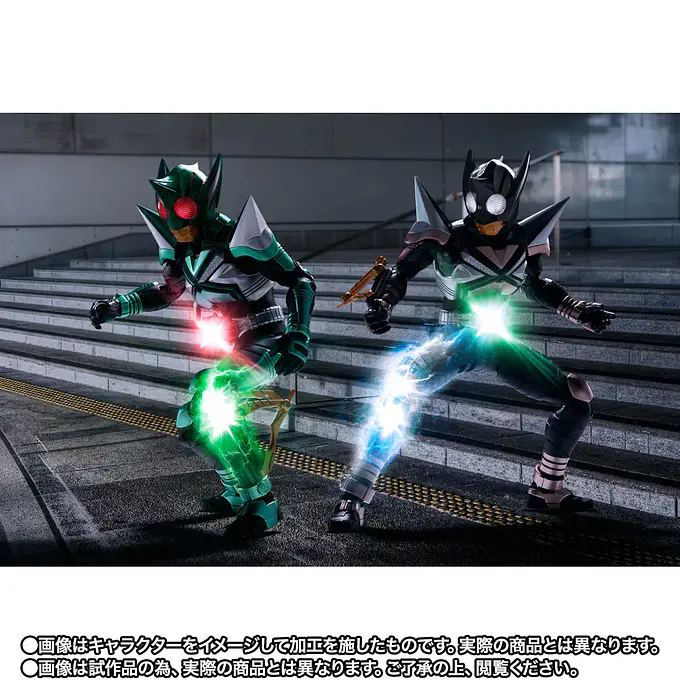 Kamen Rider Kabuto S.H.Figuarts KickHopper and PunchHopper 20th Anniversary Figure Set | Tamashii Nations photo 12