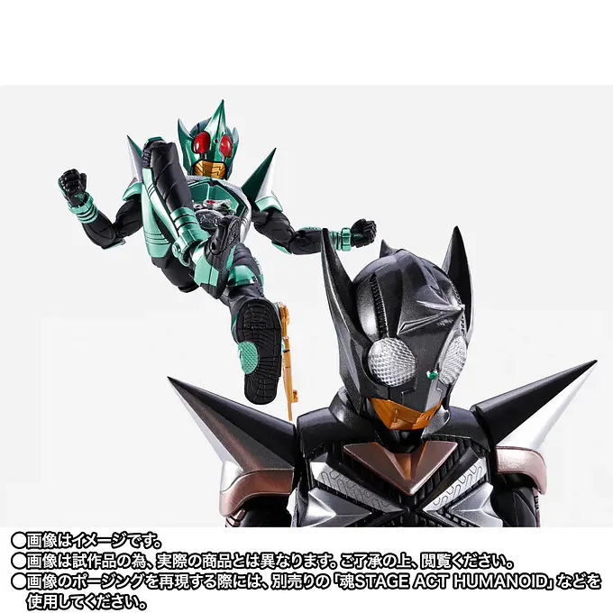 Kamen Rider Kabuto S.H.Figuarts KickHopper and PunchHopper 20th Anniversary Figure Set | Tamashii Nations photo 8