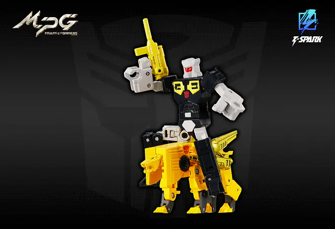 Transformers MPG-27 Twincast and Rewind Figure Set | Takara Tomy photo 10