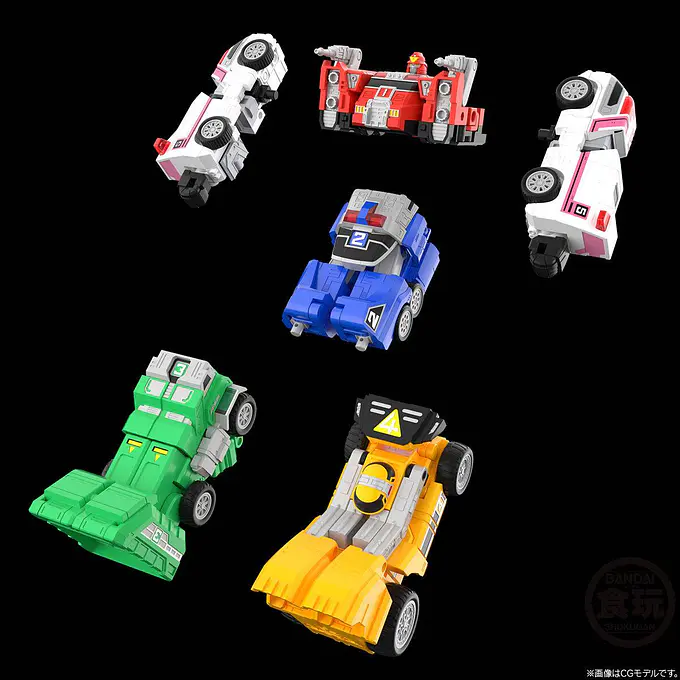 SMP: Gekisou Sentai Carranger - VRV Robo (Limited Edition) Figure | Bandai photo 5