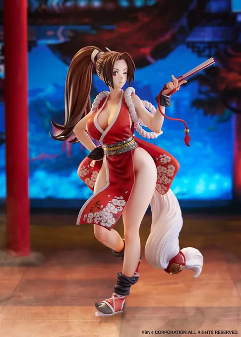 The King of Fighters XV PVC Figure 1/7 Mai Shiranui AmiAmi Limited Edition 26 cm photo 15