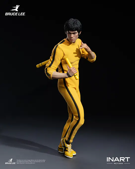 Bruce Lee (Yellow Jumpsuit) 1/12 Action Figure | INART photo 5
