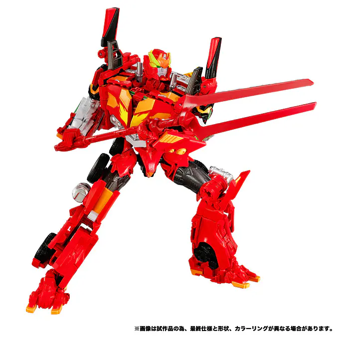 Transformers x Evangelion Synergenex Evangelion Prime Unit-02 Figure | Takara Tomy photo 5