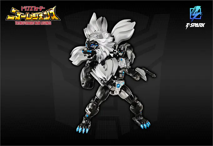 Transformers New Legends NL-09 Dark Amber Leo Prime and Blue Bolt Figure Set | Takara Tomy photo 4