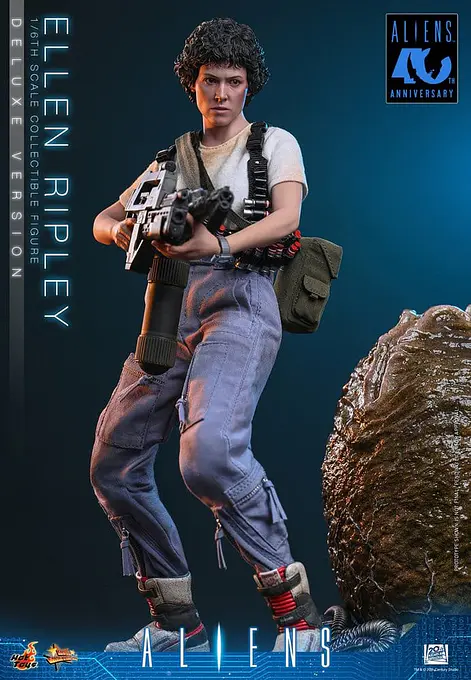 Alien Ellen Ripley 1/6 Action Figure - Hot Toys Movie Masterpiece Deluxe Version 30 cm photo 6
