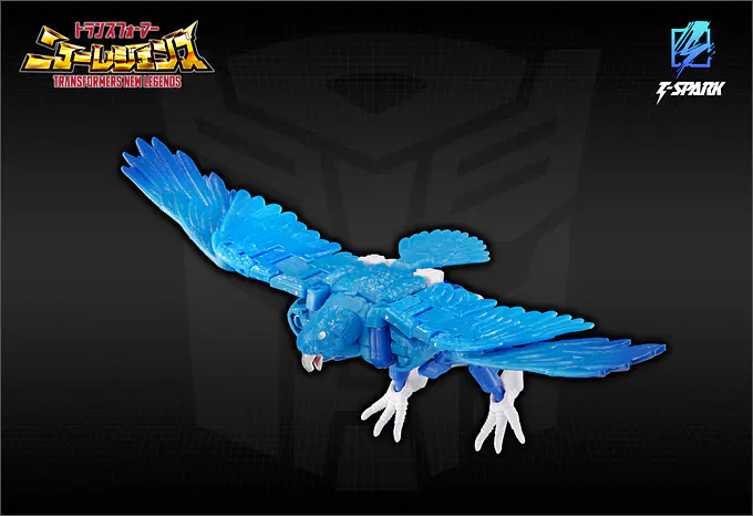 Transformers New Legends NL-09 Dark Amber Leo Prime and Blue Bolt Figure Set | Takara Tomy photo 9