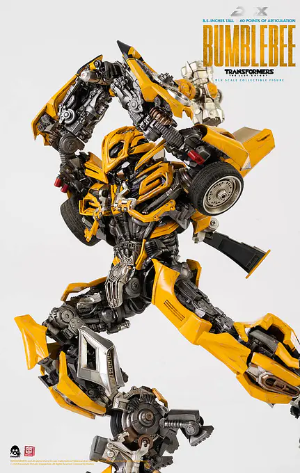 Transformers: The Last Knight DLX Bumblebee Action Figure 22 cm (2027 Reissue) | threezero photo 13
