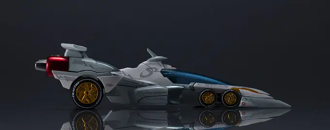 Future GPX Cyber Formula Heritage Edition DX Zenith Asurada AKF-S0/G Roll Out Vehicle Set | MegaHouse photo 5