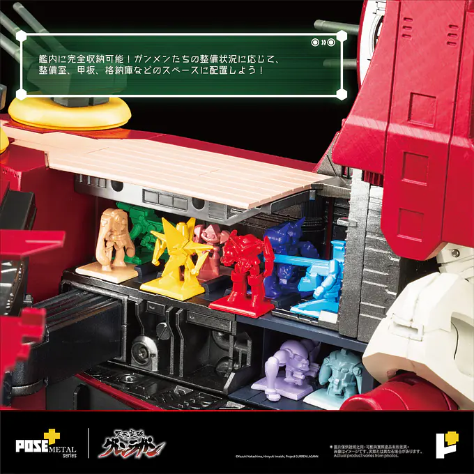 METAL Series Dai-Gurren (Tengen Toppa Gurren Lagann) Figure | POSE+ photo 17