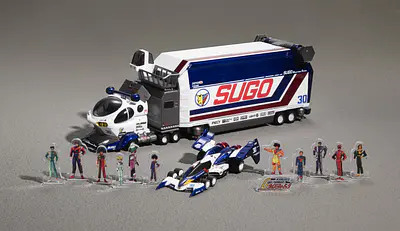 Future GPX Cyber Formula Sugo Legard 10V5000 & Super Asurada 01 Circuit Mode (Heritage Edition) (With Gift)