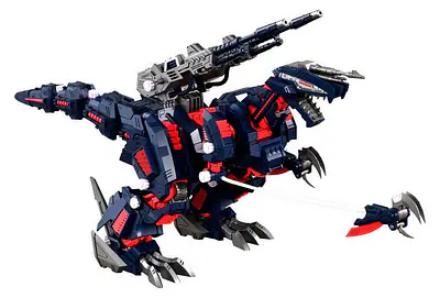 Zoids Plastic Model 1/100 RMZ-011 Geno Saurer Raven Special 29 cm Model Kit - Takara Tomy