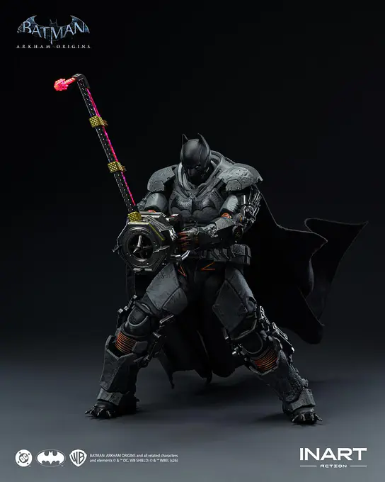 Batman: Arkham Origins Batman (XE Suit) Action Figure | INART photo 6