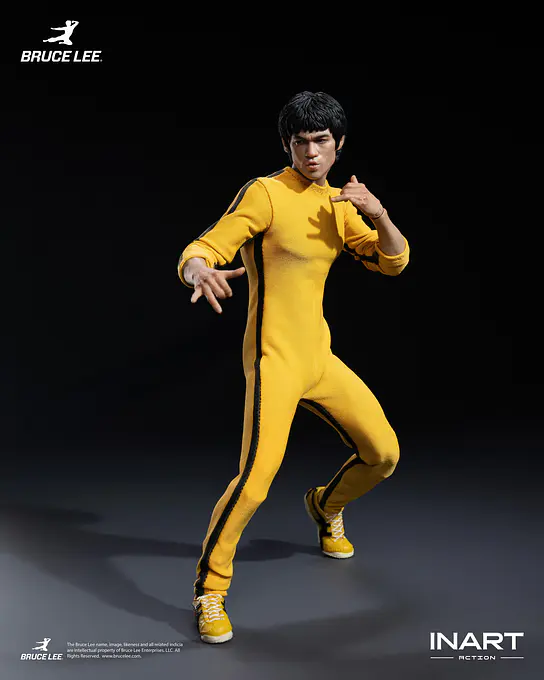 Bruce Lee (Yellow Jumpsuit) 1/12 Action Figure | INART photo 4