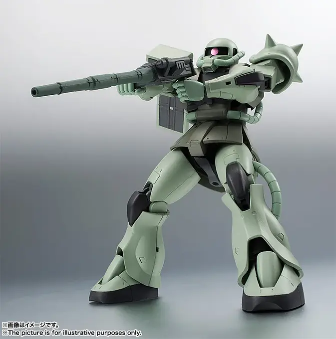 Mobile Suit Gundam Robot Spirits (Side MS) MS-06 Zaku II ver. A.N.I.M.E. Figure | Tamashii Nations photo 2