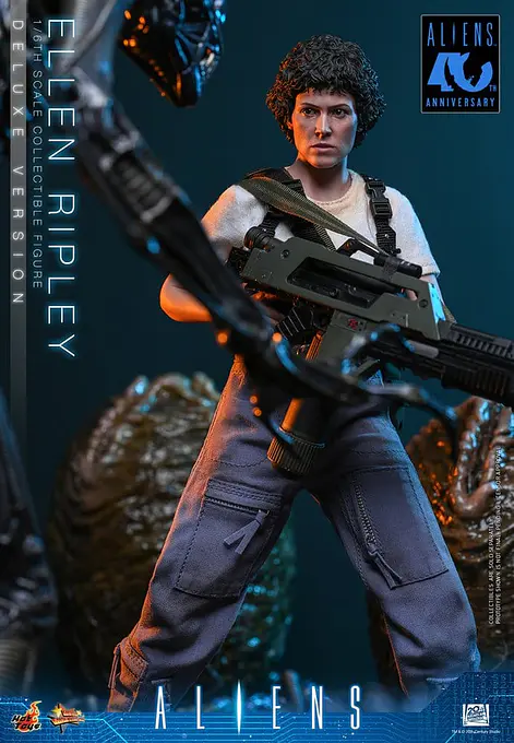 Alien Ellen Ripley 1/6 Action Figure - Hot Toys Movie Masterpiece Deluxe Version 30 cm photo 3