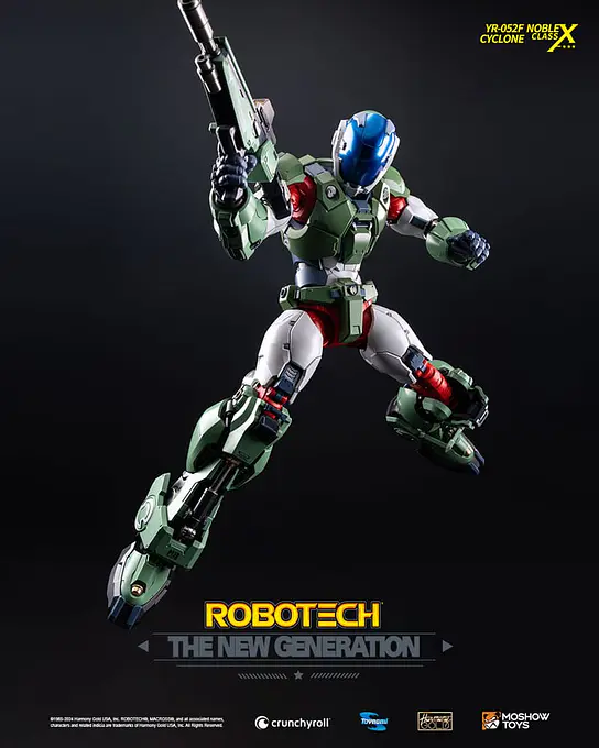 Robotech: The New Generation YR-052F Transformable Cyclone Figure photo 2