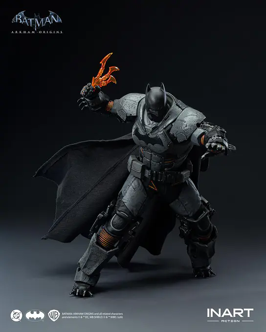 Batman: Arkham Origins Batman (XE Suit) Action Figure | INART photo 5