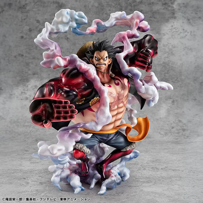 One Piece Monkey D. Luffy Gear 4 Boundman 10th Limited Ver. Portrait.Of.Pirates SA-MAXIMUM Statue 30 cm | MegaHouse photo 2