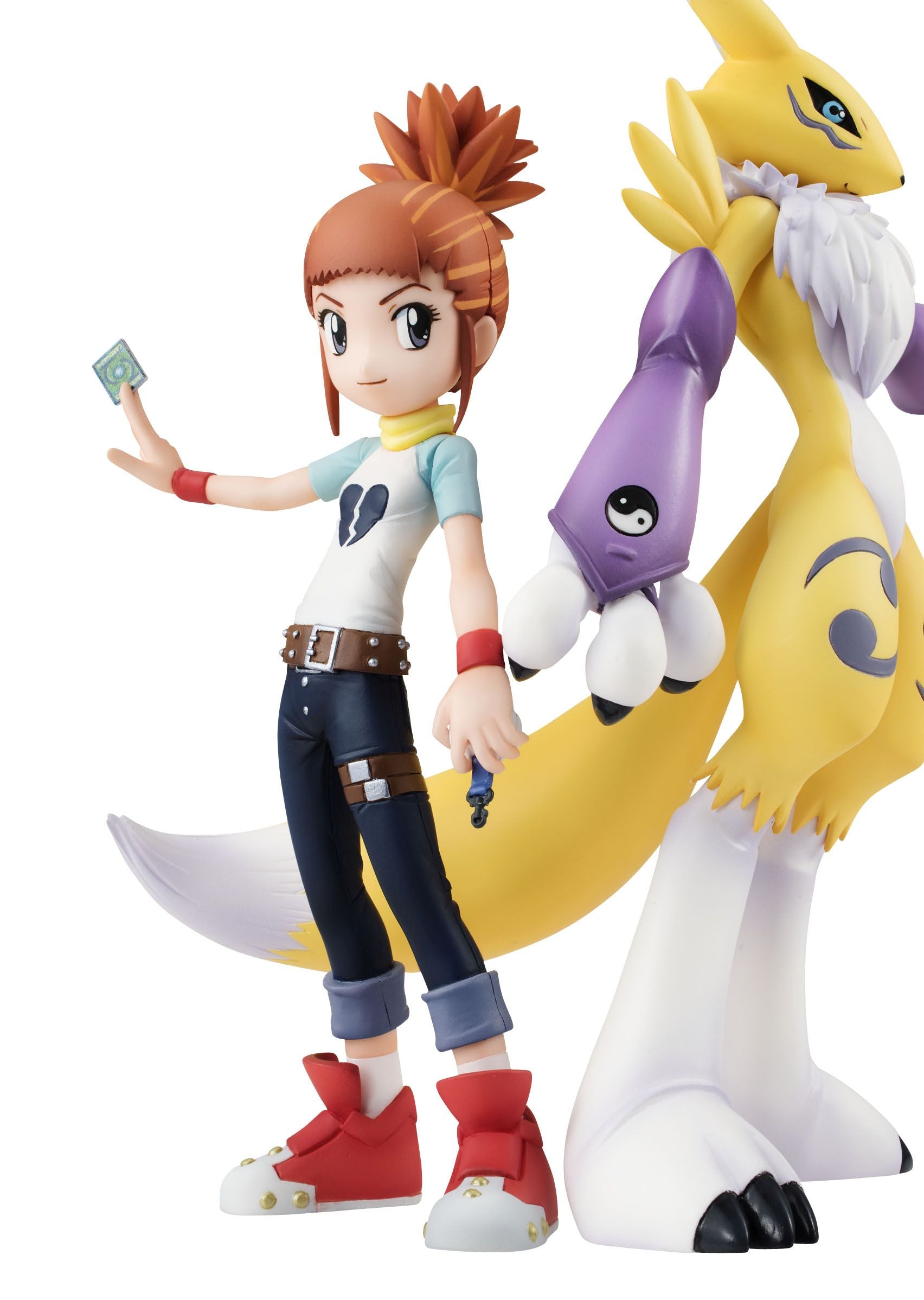 Digimon Tamers G.E.M. Series PVC Figure Renamon and Ruki Makino (Reissue) | MegaHouse