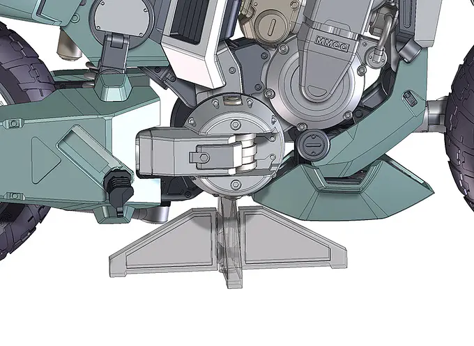 Genesis Climber Mospeada VR-052F Mospeada Stick 1/12 Model Kit | Hasegawa photo 11