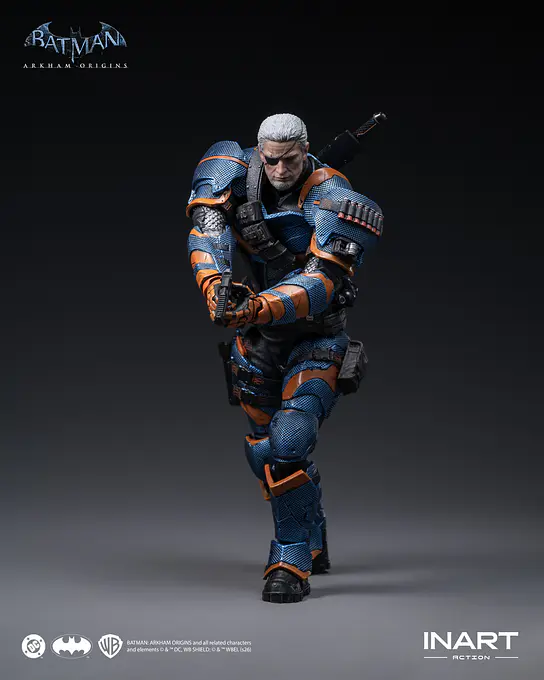Batman: Arkham Origins Deathstroke Action Figure | INART photo 4
