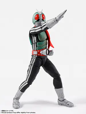 S.H.Figuarts (Shinkocchou Seihou) Masked Rider New 1 Glory of Showa Rider Edition (with First Edition Pedestal)