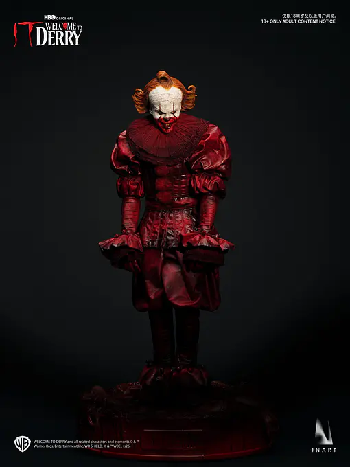 IT: Welcome to Derry Pennywise (Bloody Version) 1/6 Collectible Figure | INART photo 2