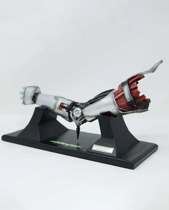 Cyberpunk: Edgerunners Johnny Silverhand Arm Replica | Neamedia Icons photo 3