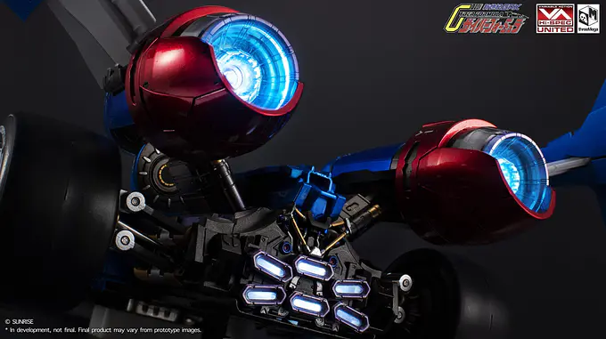 Super Asurada 01 Variable Action Hi-Spec United Future GPX Cyber Formula Vehicle - threeMega photo 7