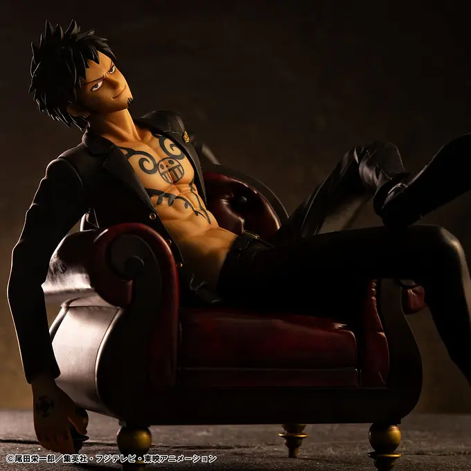 One Piece Portrait.Of.Pirates "S.O.C" PVC Figure Trafalgar Law Ver.R | MegaHouse photo 7