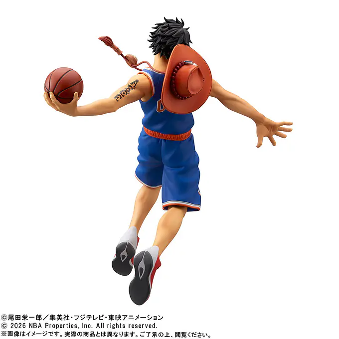 One Piece x NBA Master Stars Piece Portgas D. Ace New York Knicks Figure | Banpresto photo 3