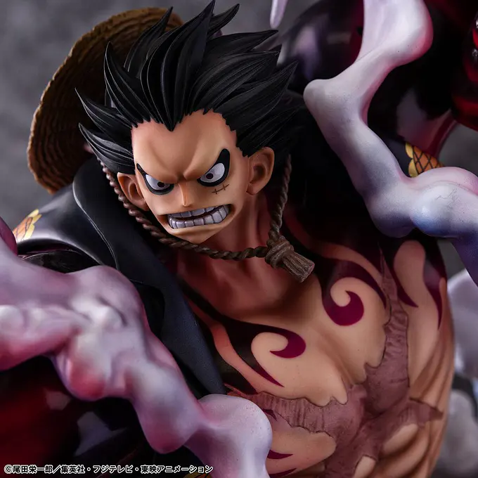 One Piece Monkey D. Luffy Gear 4 Boundman 10th Limited Ver. Portrait.Of.Pirates SA-MAXIMUM Statue 30 cm | MegaHouse photo 14