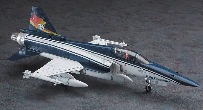 Area 88 1/48 Model Kit F-20 Tigershark Shin Kazama | Hasegawa photo 2