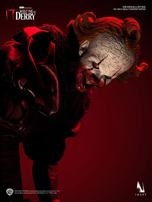 IT: Welcome to Derry Pennywise (Bloody Version) 1/6 Collectible Figure | INART photo 10