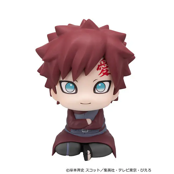 Naruto Shippuden Look Up PVC Figure Set Shikamaru Nara and Gaara (Smile Ver.) with Bonus Pouch | MegaHouse photo 4