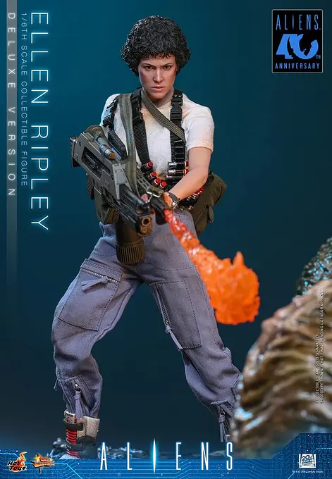 Alien Ellen Ripley 1/6 Action Figure - Hot Toys Movie Masterpiece Deluxe Version 30 cm photo 13