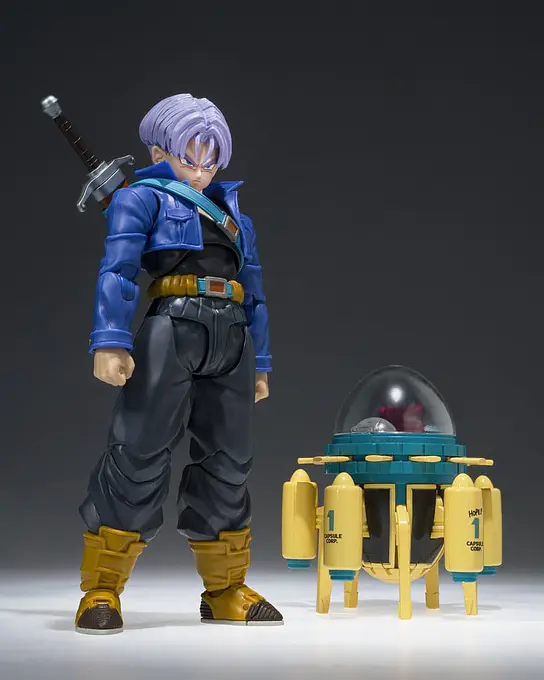 Dragon Ball Z Changearts Action Figure Hoi-Poi Capsule No. 433 Trunks's Time Machine 8 cm - Tamashii Nations photo 8