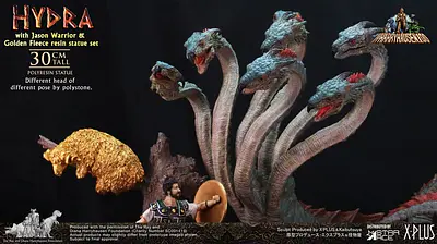 Ray Harryhausen Jason and the Argonauts Hydra with Jason Polyresin Statue 30 cm | Star Ace Toys