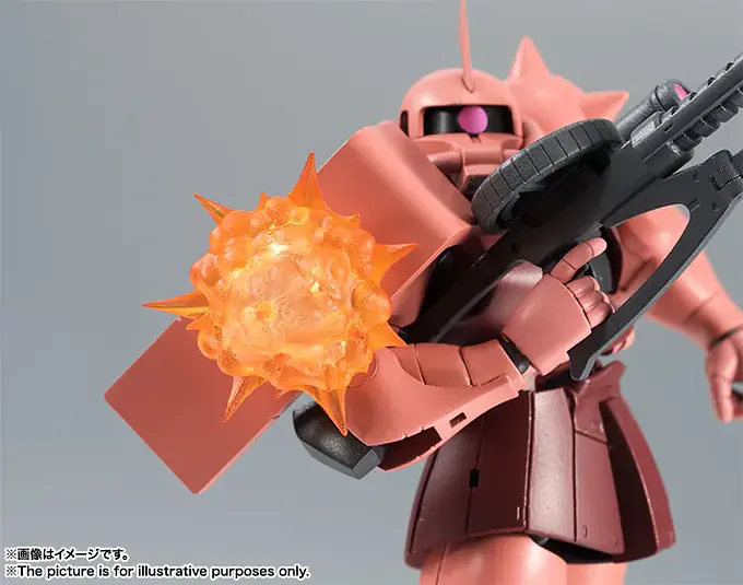 Mobile Suit Gundam Robot Spirits (Side MS) MS-06S Char's Zaku II ver. A.N.I.M.E. Figure | Tamashii Nations photo 2