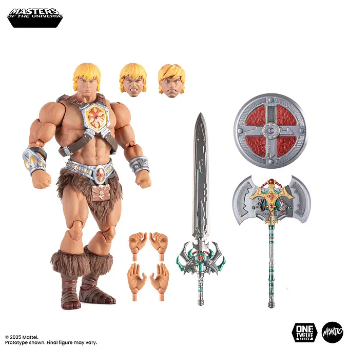 Masters of the Universe 200X He-Man 1/12 Scale Action Figure photo 14