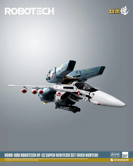 ROBO-DOU Robotech VF-1S Super Veritech Set (Rick Hunter) Figure - threezero photo 10