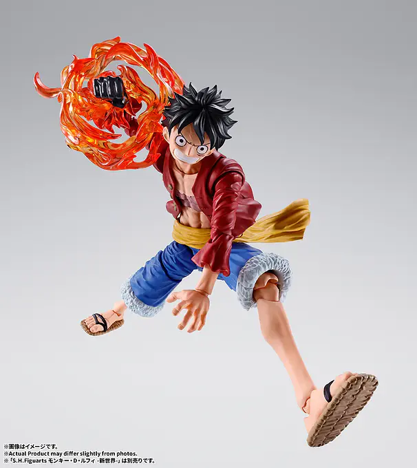 One Piece S.H.Figuarts Monkey D. Luffy New World Option Parts Set | Tamashii Nations photo 2