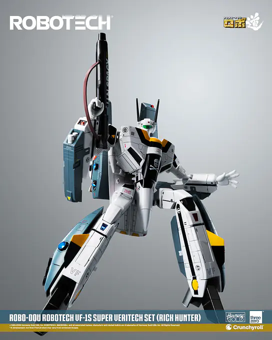 ROBO-DOU Robotech VF-1S Super Veritech Set (Rick Hunter) Figure - threezero photo 20