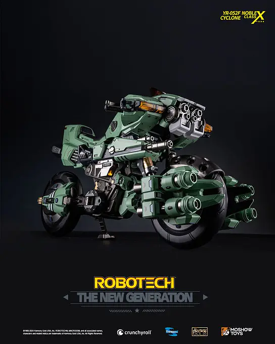 Robotech: The New Generation YR-052F Transformable Cyclone Figure photo 9