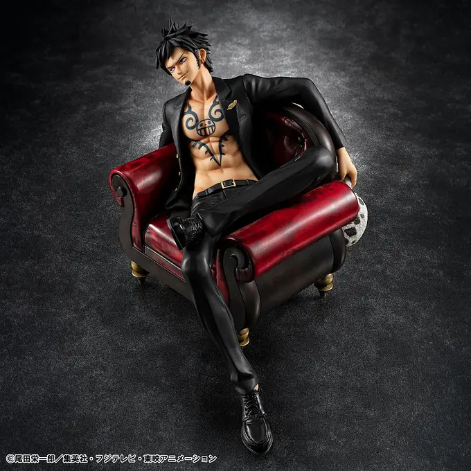 One Piece Portrait.Of.Pirates "S.O.C" PVC Figure Trafalgar Law Ver.R | MegaHouse photo 12