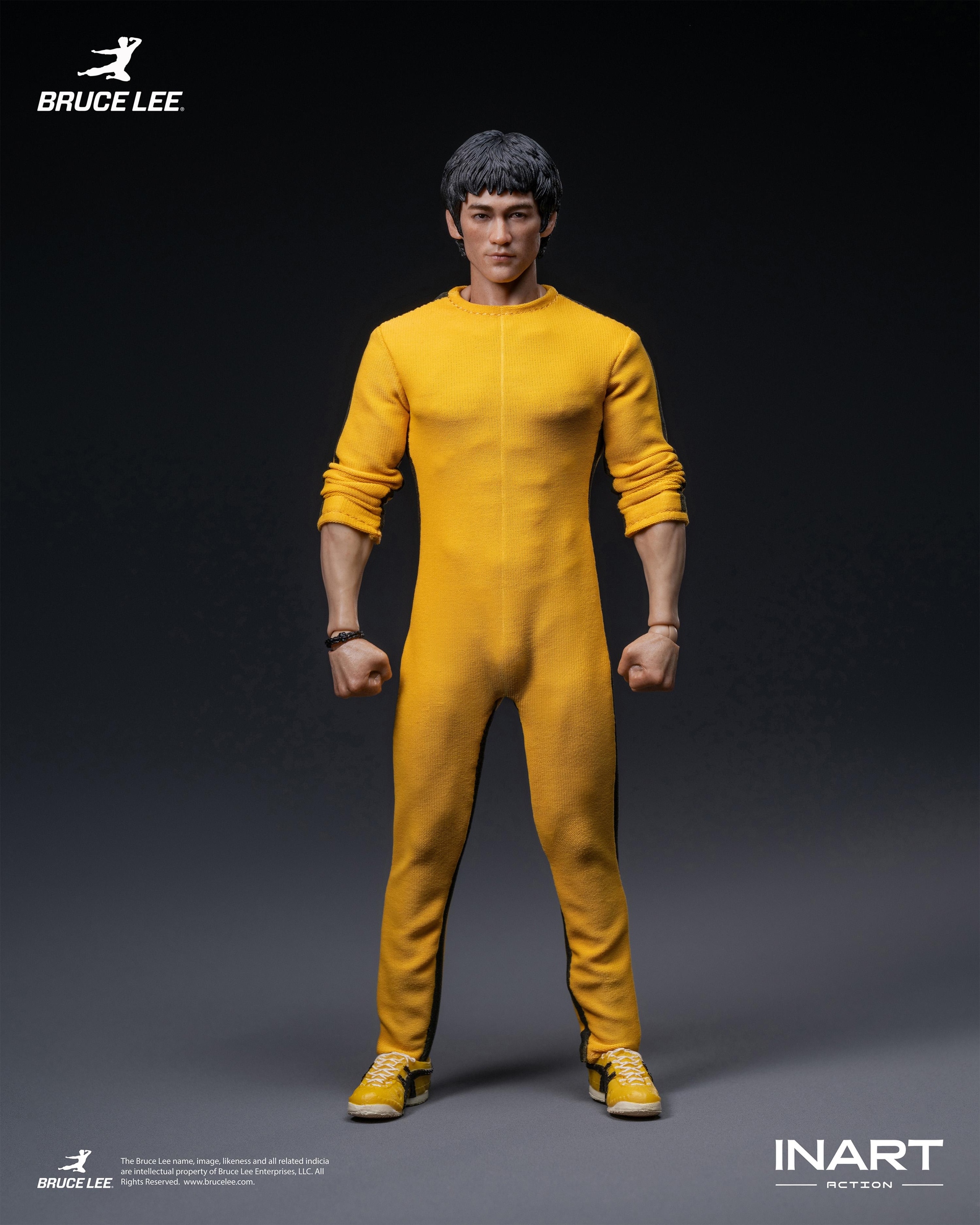 Bruce Lee (Yellow Jumpsuit) 1/12 Action Figure | INART
